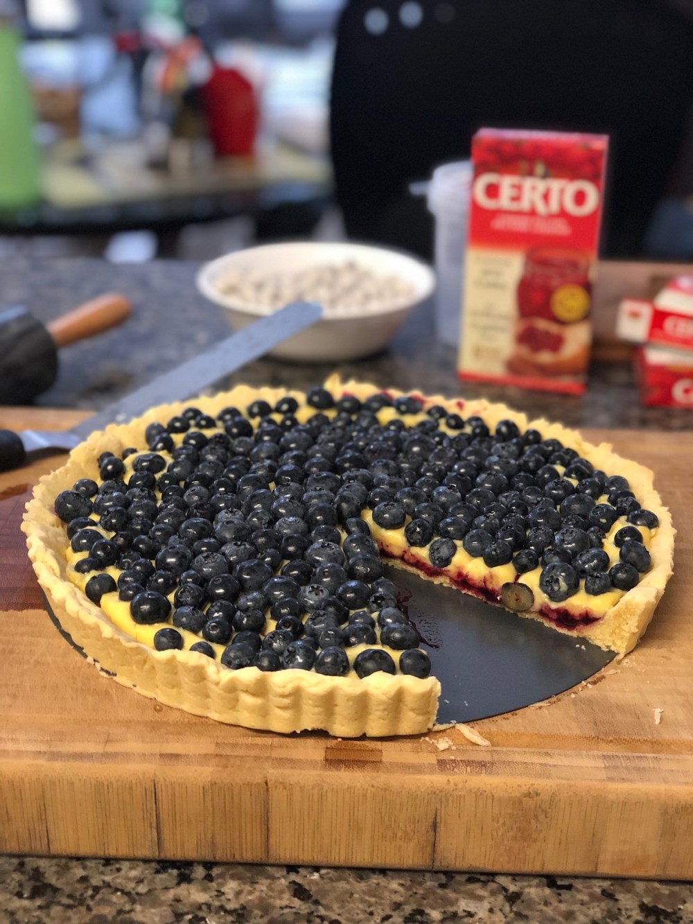 Classic Blueberry Tart